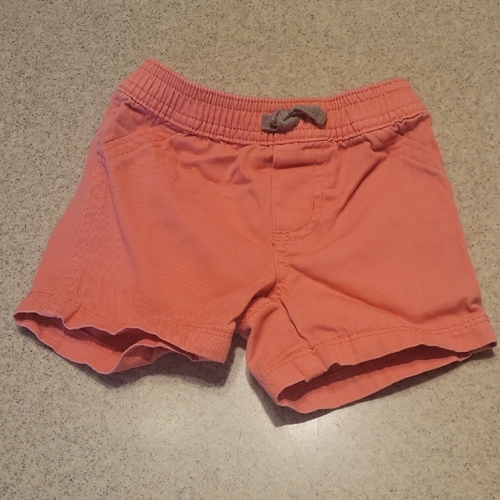 Carter's Baby Coral Shorts Size 9 MONTHS